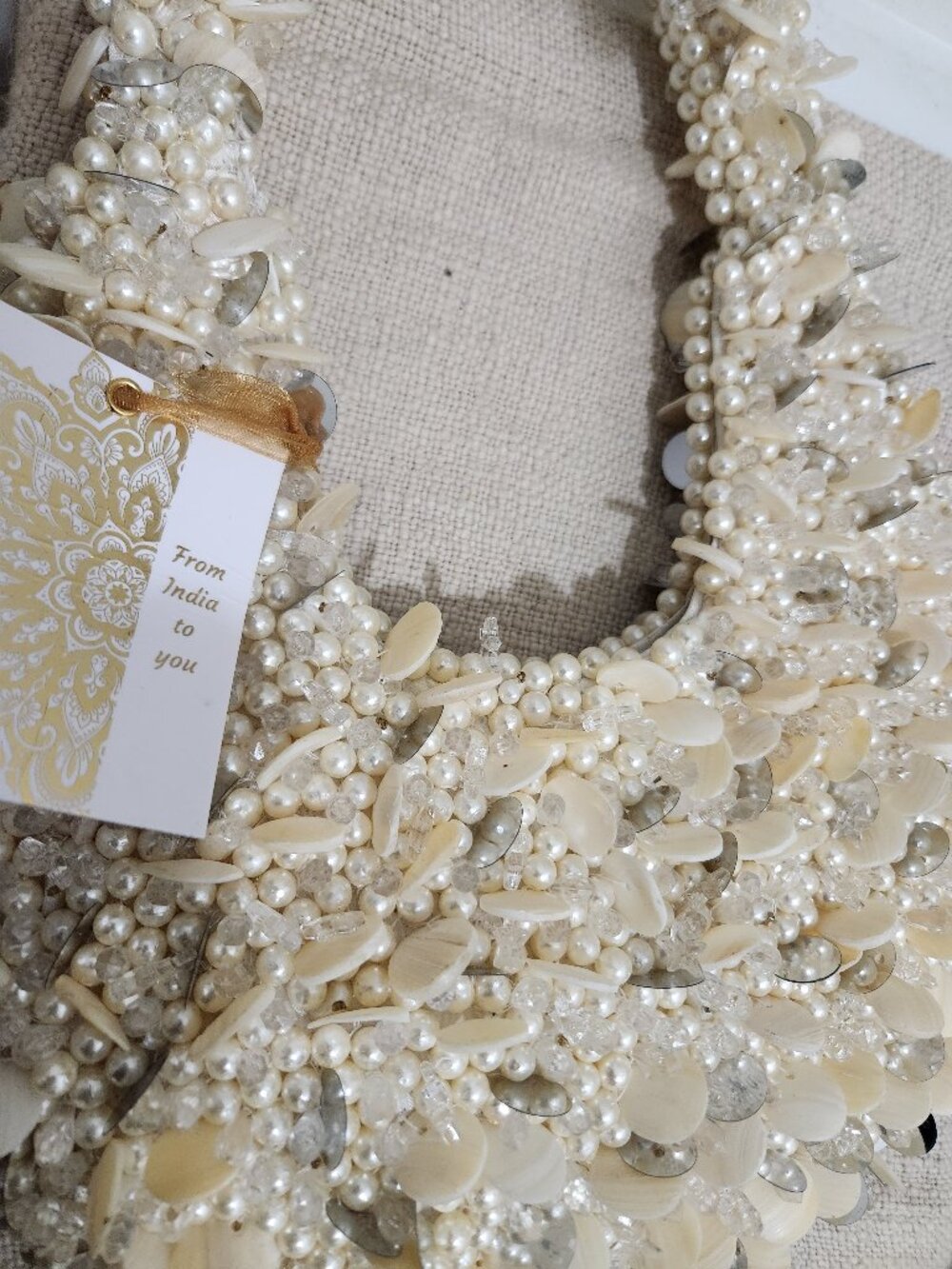 Shell and pearl bag - Picture 6 of 6